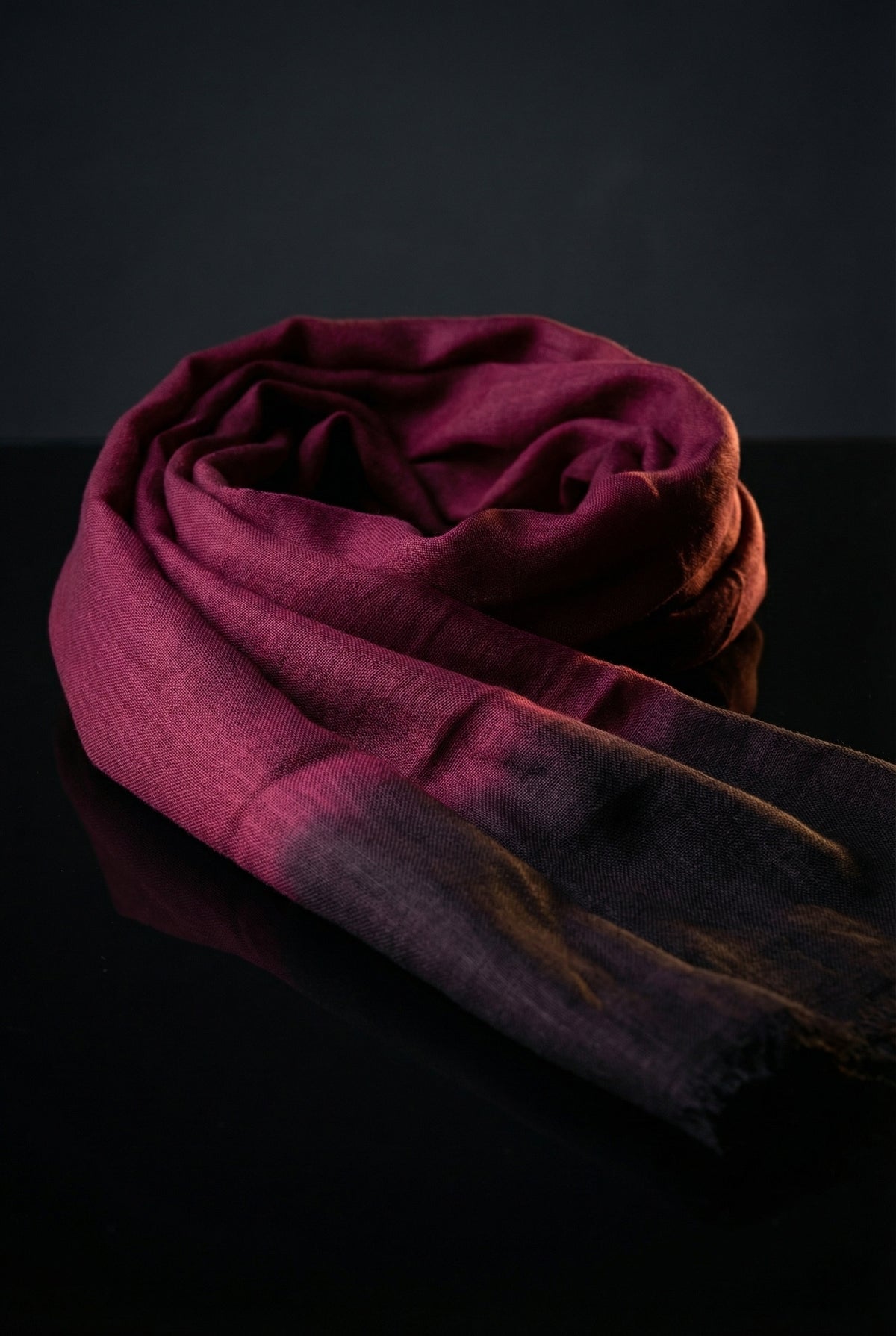 Lightweight Original Amaranth Purple Tagelmust crafted in sustainably sourced rayon fabric, breathable Moroccan desert headscarf designed for Sahara travel, safari protection, and hot climate exploration.