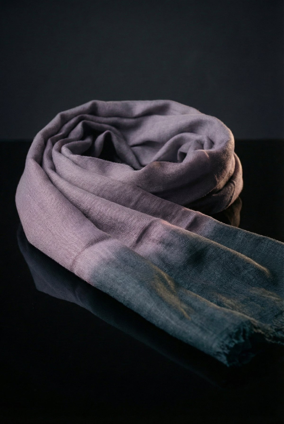 Lightweight Original Cinerous Green Tagelmust in sustainably sourced rayon, breathable Moroccan desert headscarf designed for safari and Sahara travel.